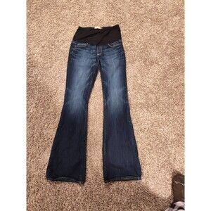 Laurel Canyon Paige Premium Denim Maternity Jeans Size 29 Made in U.S.A. USA